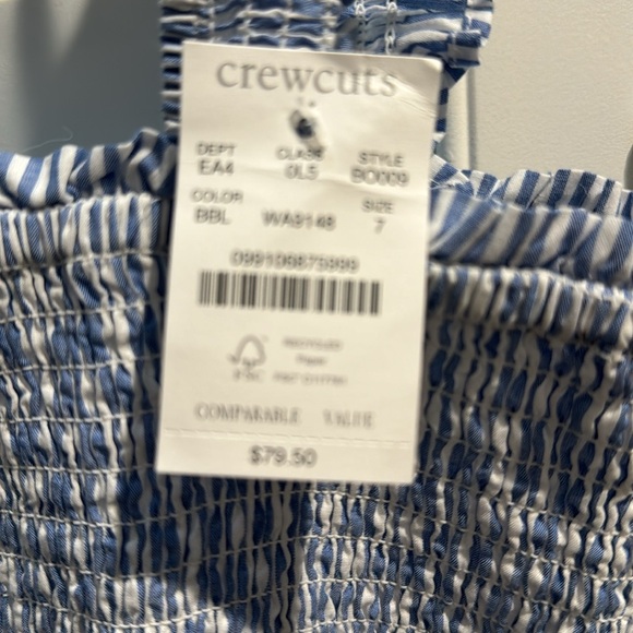 Crew cuts spring dress Size 7 - Picture 2 of 3